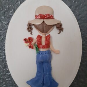 Plaque "Sarah Kay" art 1