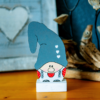 Le Gnome femme en bois