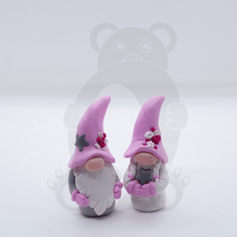 Le Gnome femme en pâte polymère