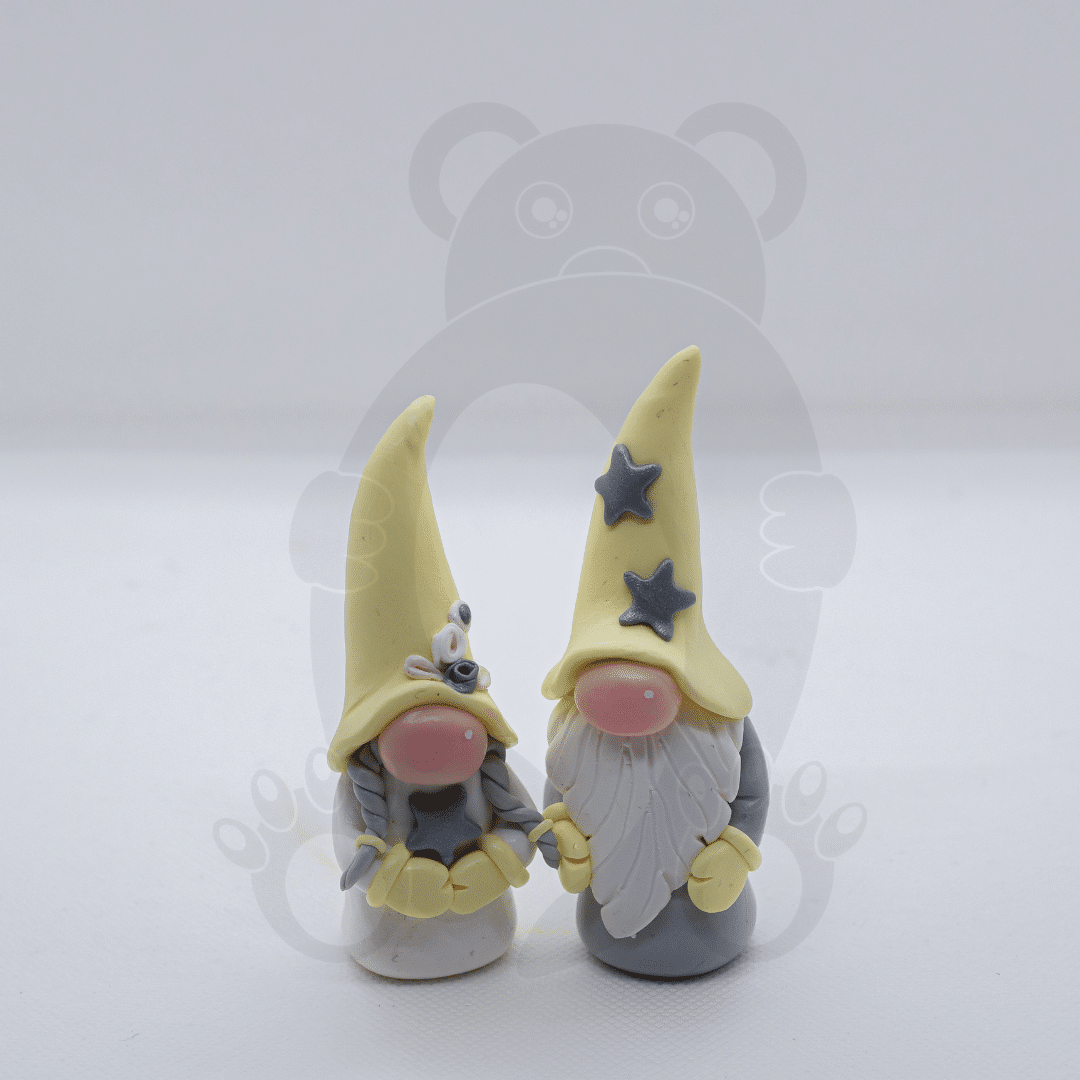 Le Gnome homme en pâte polymère